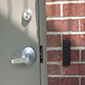 Data Facility Secure Exterior Door Access Control